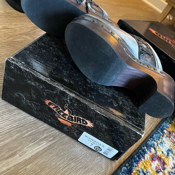 Freebird Woodstock clogs in Ice Multi size 7 - Picture 6 of 6